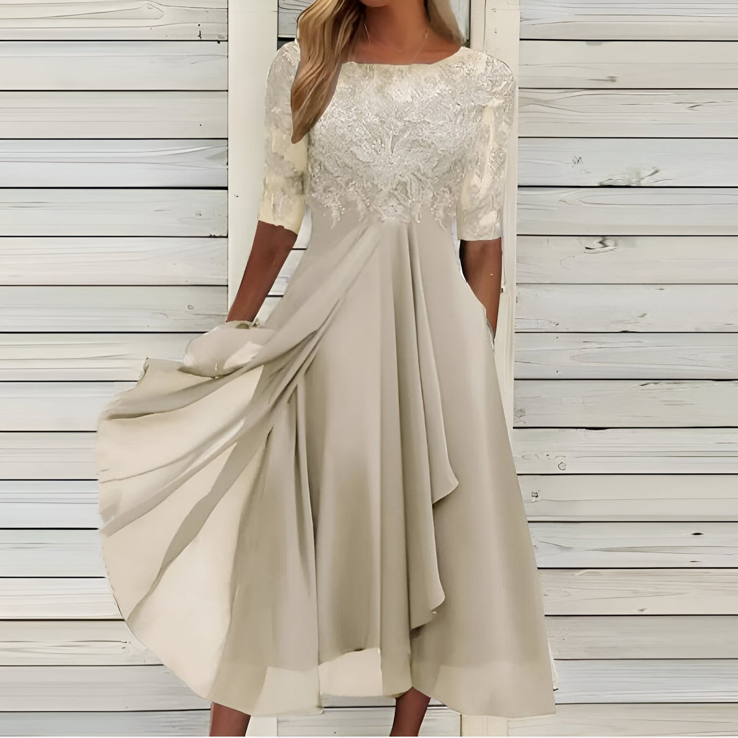 Astrid™ | Håndlavet Elegance i Blonder