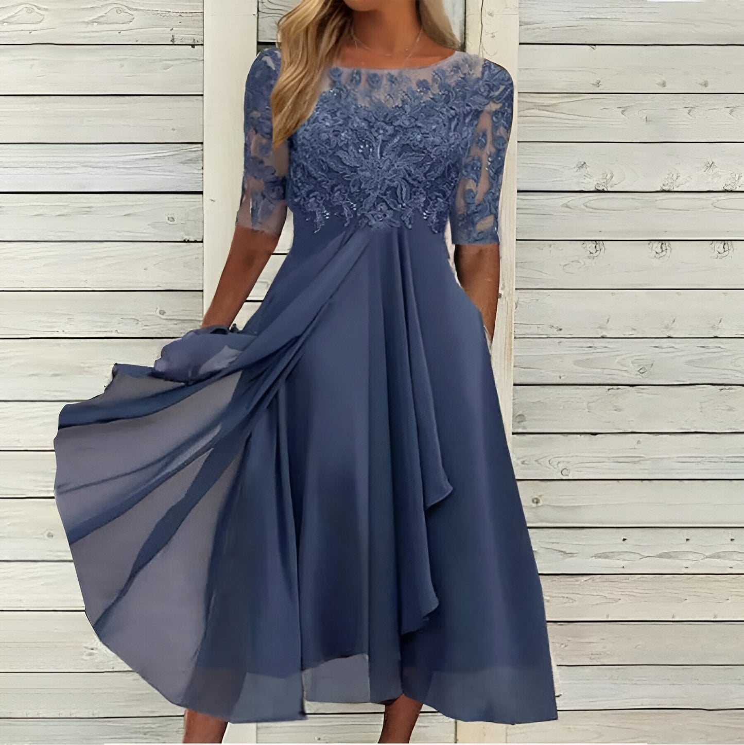 Astrid™ | Håndlavet Elegance i Blonder