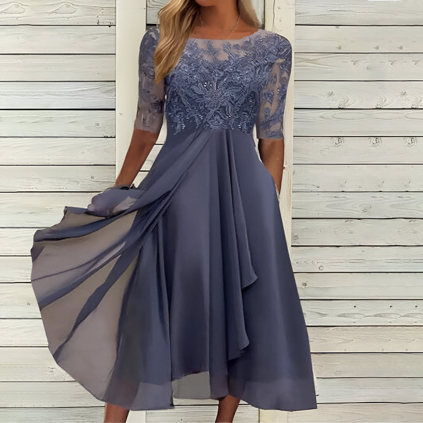 Astrid™ | Håndlavet Elegance i Blonder