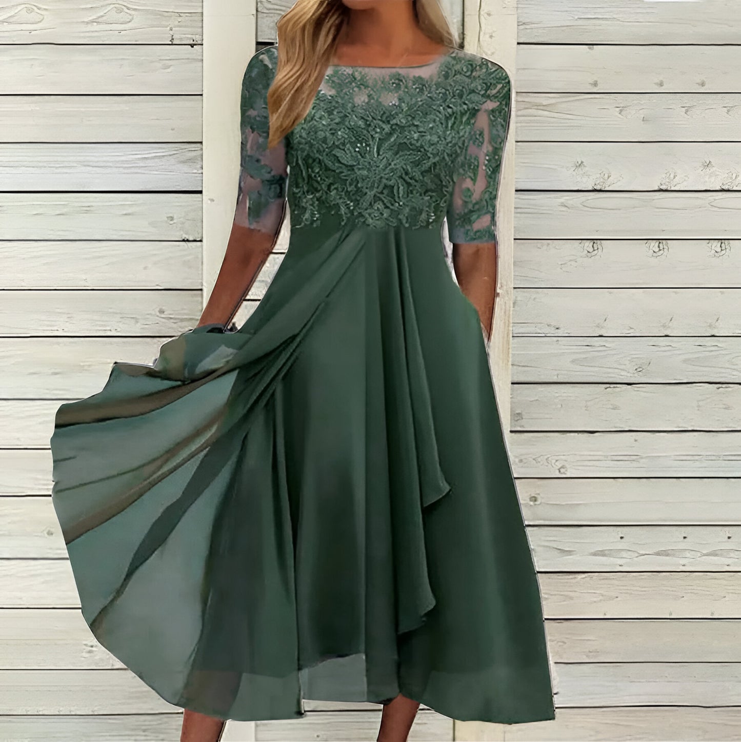 Astrid™ | Håndlavet Elegance i Blonder